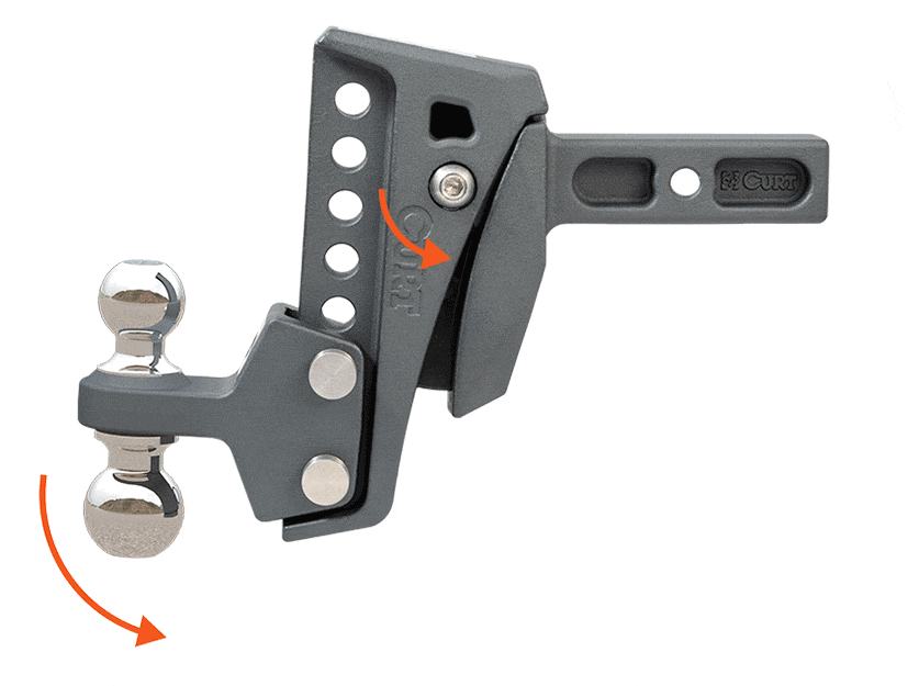 Rebellion™ XD Adjustable Cushion Hitch Movement Rebellion™ XD Adjustable Cushion Hitch Movement