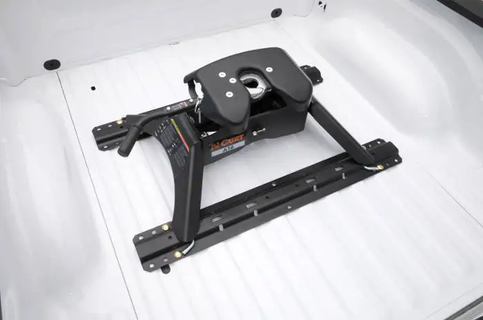 A-Series Hitch Installed with Permanent Base Rails A-Series Hitch Installed with Permanent Base Rails