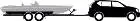 Car Towing Boat Trailer Car Towing Boat Trailer