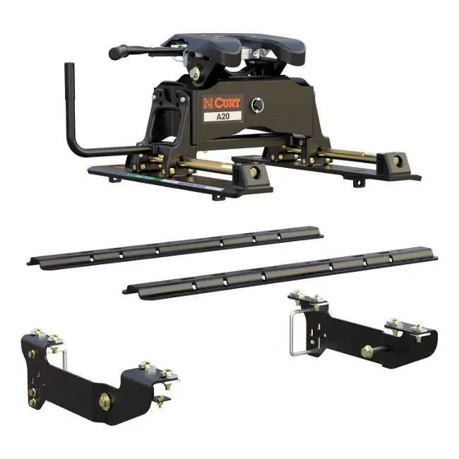 CURT 5th Wheel Hitch Roller Base Rails Permanent CURT 5th Wheel Hitch Roller Base Rails Permanent