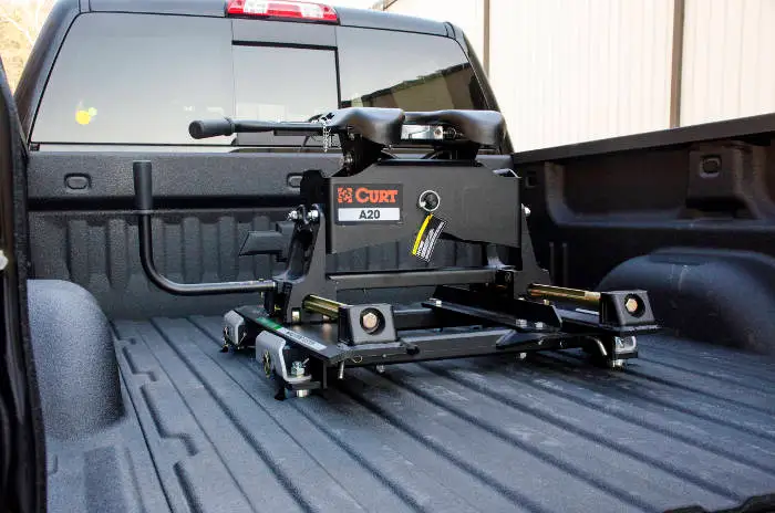 CURT A-Series Hitch with Roller - Puck System CURT A-Series Hitch with Roller - Puck System