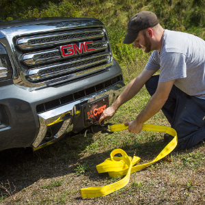 CURT front hitch with D-ring tow hook CURT front hitch with D-ring tow hook