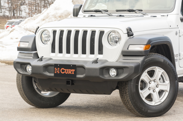 CURT front hitch on Jeep Wrangler JL CURT front hitch on Jeep Wrangler JL