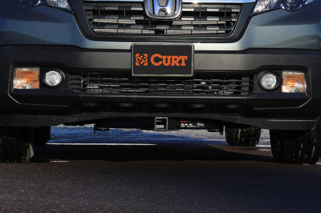 CURT front hitch receiver on Honda Ridgeline CURT front hitch receiver on Honda Ridgeline
