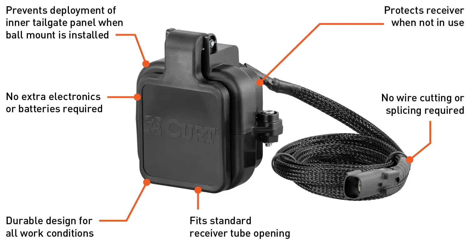 CURT GMC Tailgate Sensor Product Features CURT GMC Tailgate Sensor Product Features