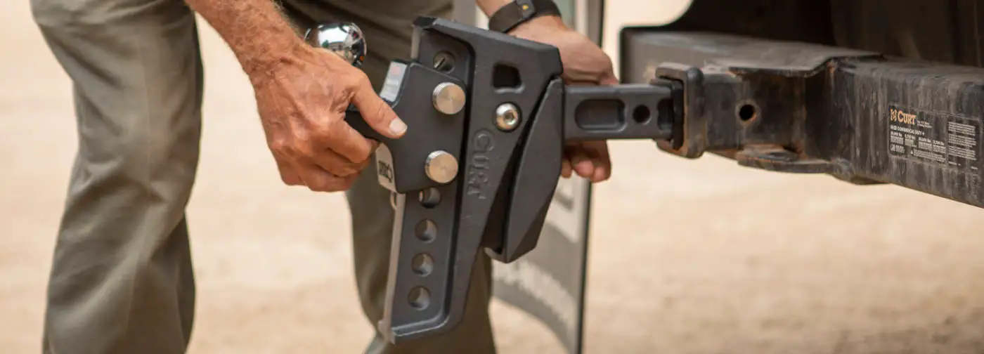 CURT Rebellion XD Cushioned Ball Mount Receiver Hitch CURT Rebellion XD Cushioned Ball Mount Receiver Hitch