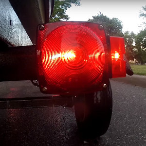 CURT towing lights with trailer wiring harness CURT towing lights with trailer wiring harness