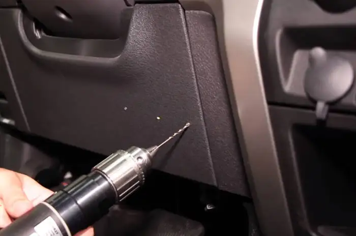 Drill Holes for Brake Controller Bracket Drill Holes for Brake Controller Bracket