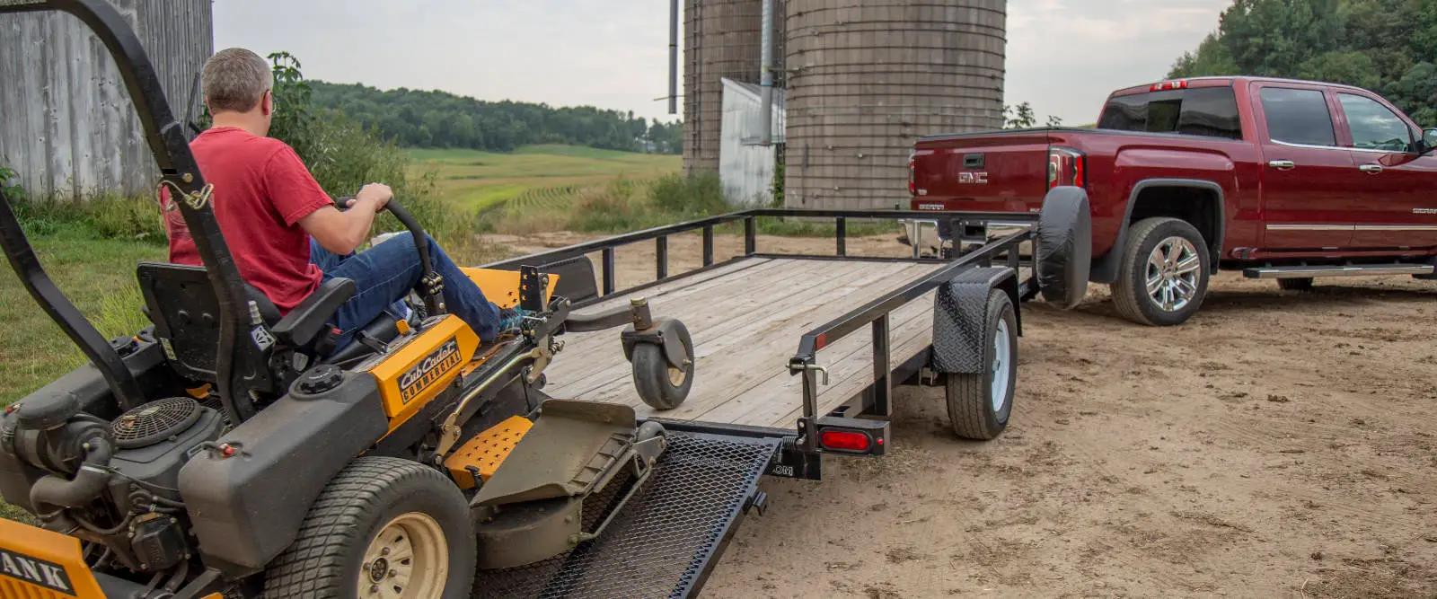 Flatbed Trailer Farm Truck Lawn Tractor Flatbed Trailer Farm Truck Lawn Tractor