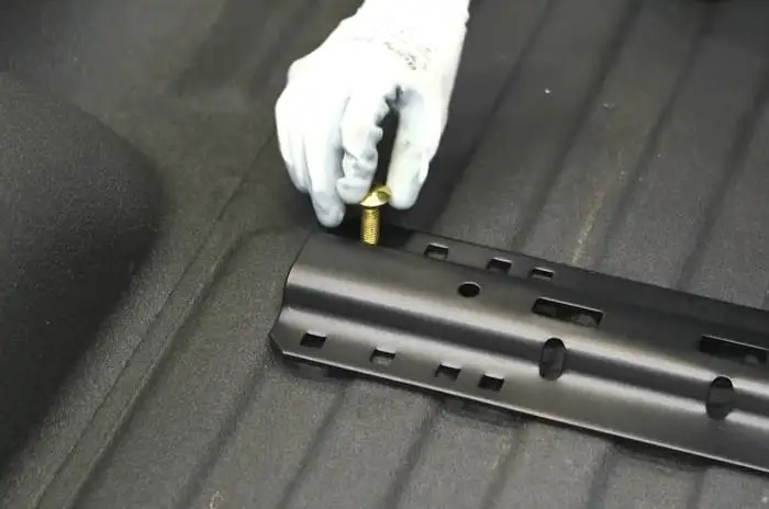 Install 5th Wheel Rail Bolts Install 5th Wheel Rail Bolts