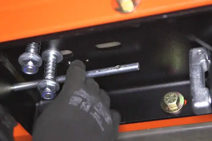 Install Gooseneck Handle Install Gooseneck Handle