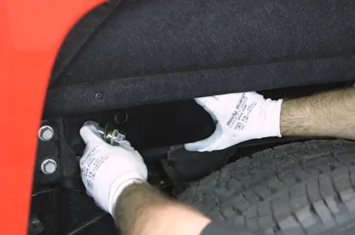 Install Under-Bed 5th Wheel Bracket Bolts Install Under-Bed 5th Wheel Bracket Bolts