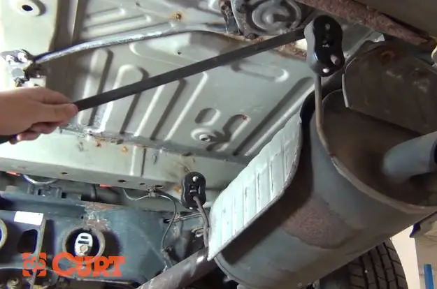 Pry Exhaust Rubber Isolators to Remove Pry Exhaust Rubber Isolators to Remove