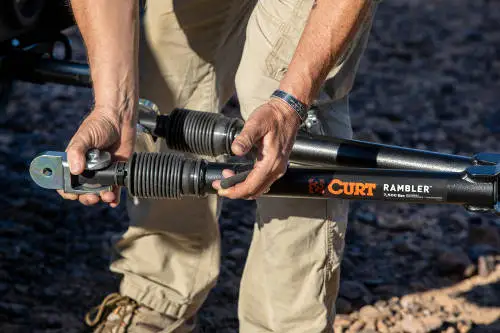 RV Tow Bar Adjustable Arms RV Tow Bar Adjustable Arms