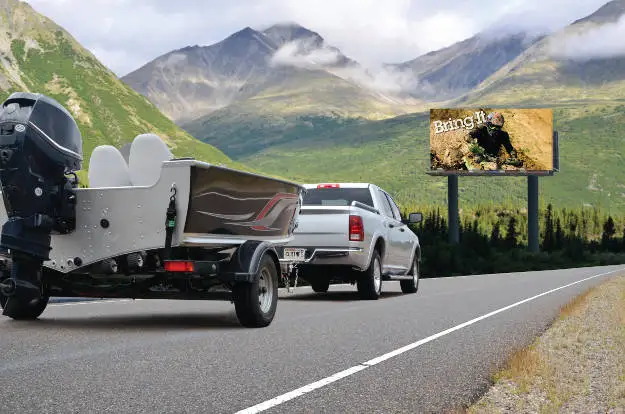 Towing a Boat Trailer Towing a Boat Trailer